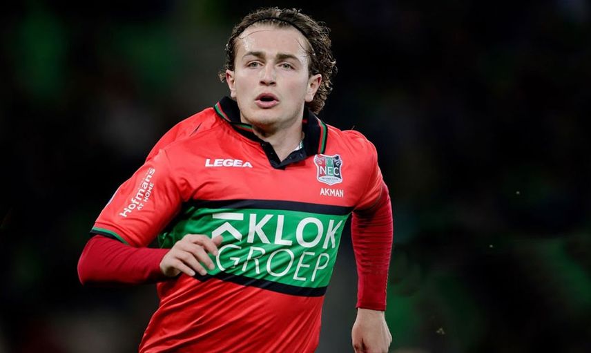 NEC Nijmegen formasını terleten Ali Akman Hollanda Ligi tarihine adını yazdırdı!