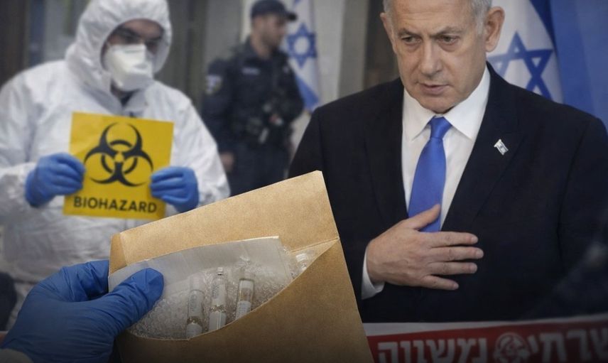 Netenyahu'nun ofisinde şüpheli zarf bulundu !
