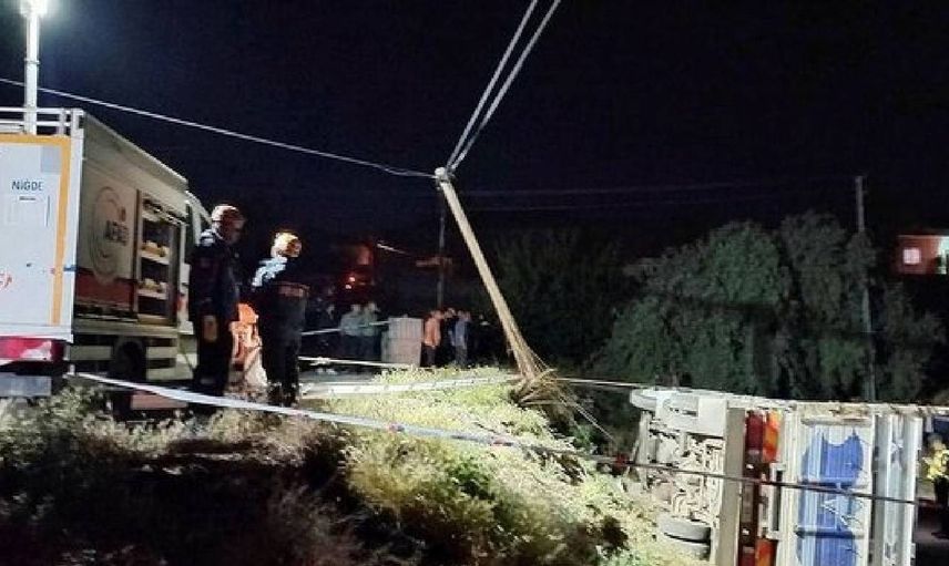 Niğde’de yürek dağlayan kaza! Anne ve 5 yaşındaki oğlu hayatını kaybetti