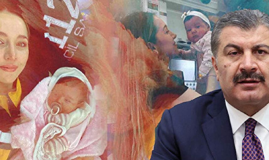 Nisa bebeğin hayatta olmadığı iddialarına Bakan Koca'dan açıklama!