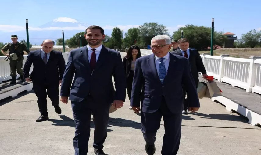 Normalleşme Sürecinde Önemli Adımlar Atıldı: Paşinyan'dan Ermenistan-Türkiye Sınırına Ziyaret
