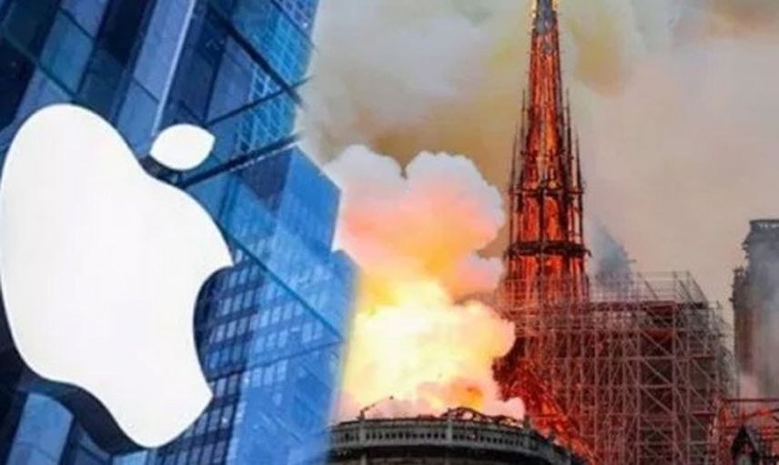 Notre Dame’a Bir Yardım da Apple'dan