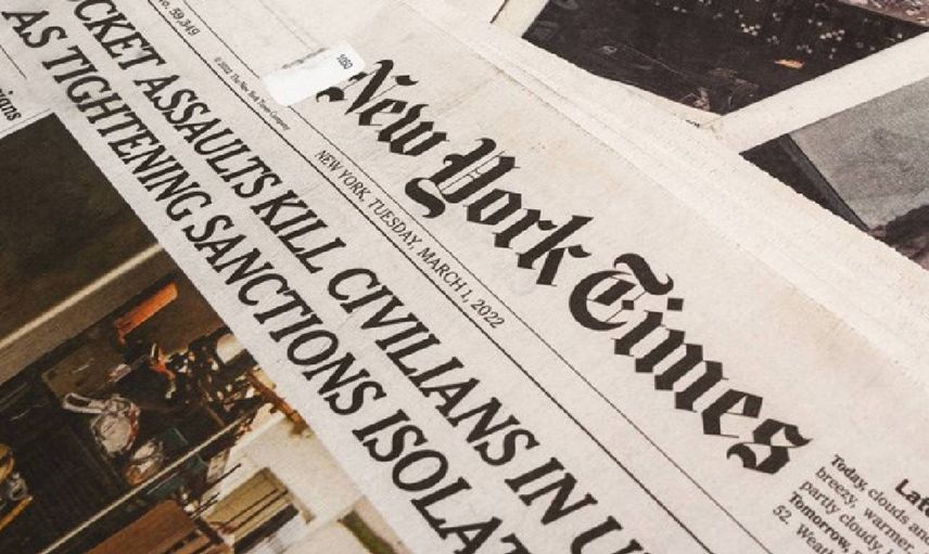 NY Times’tan patlamayla ilgili skandal başlık: Patlama turizm başlığıyla servis edildi