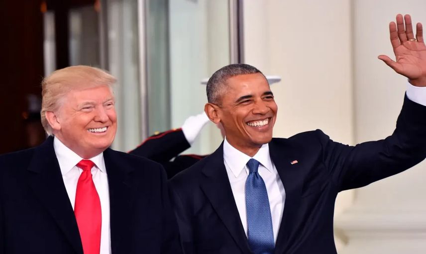 Obama, Harris'i "ABD için yeni sayfa", Trump'ı da "tehlikeli" şeklinde niteledi
