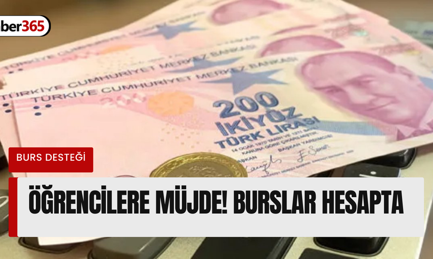 Öğrencilerin burs desteği hesaplarına yatırıldı! Öğrenciler TC kimlik numarasına göre hesabından parasını çekebilir
