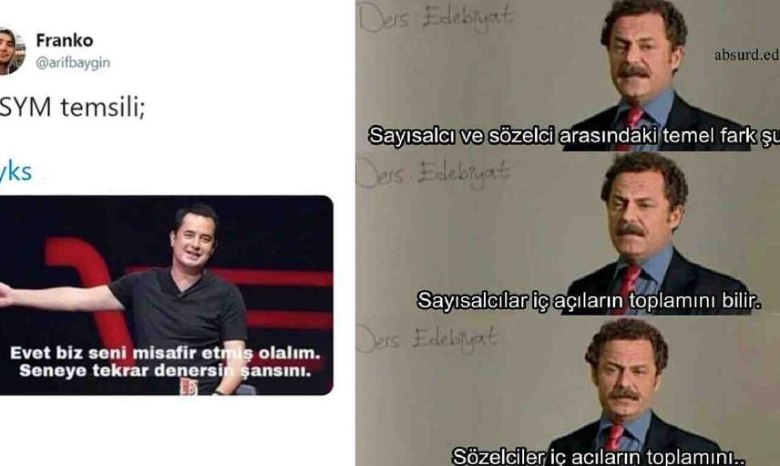 Öğrencilerin komik YKS yorumları ve paylaşımları