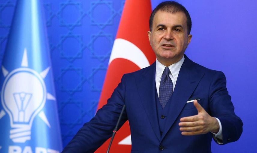 Ömer Çelik’ten Türk bayrağına ve Kur’an-ı Kerime yapılan aşağılık saldırıya tepki