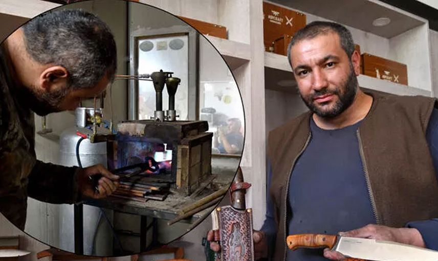 Ömür Boyu Garantisi Veriyor, Dünyadan Bıçaklarına Sipariş Yağıyor