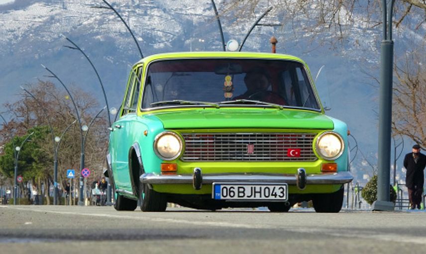 Ordu'da 1976 Model Murat 124'ü Görenler Dönüp Bir Daha Bakıyor!