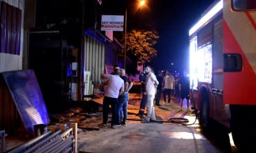 Ordu’da Sanayi Sitesinde Yangın Çıktı