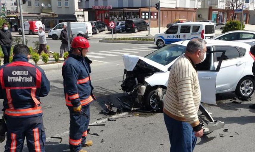 Ordu’da Trafik Kazası: 2 Yaralı