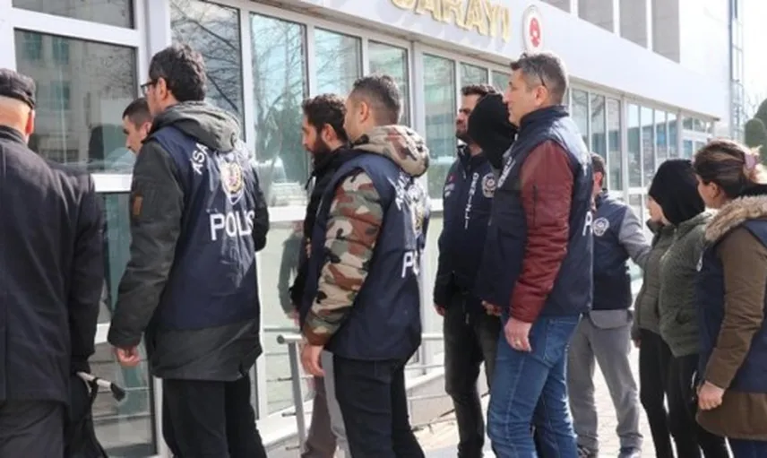 Organize Suç Örgütüne Operasyon: 7 Kişi Tutuklandı