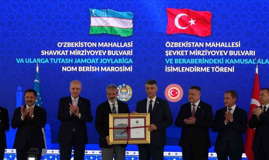 Özbekistan’ın deprem bölgesindeki destekleri Özbekistan Mahallesi ismiyle yaşatılacak