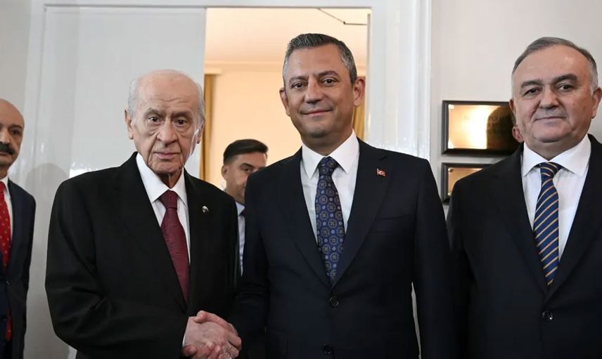 Özel ve Bahçeli görüşmesi sona erdi: "Açıklamayı Özgür Özel yapacak!"