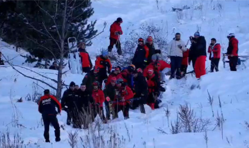 Palandöken'de çığ düştü: Milli judocu öldü