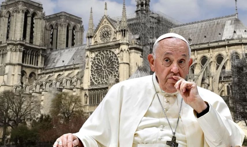 Papa Francis, Macron'u reddetti