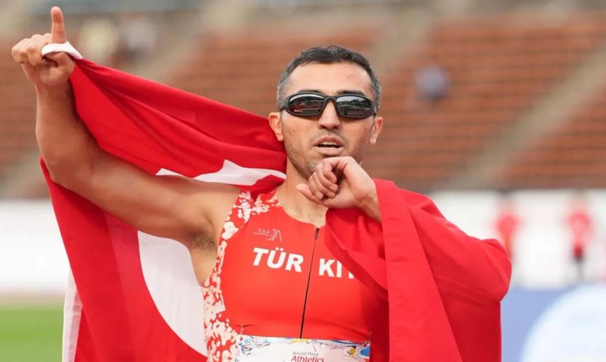 Paris 2024 Paralimpik Oyunları'nda Milli Sporcumuz Serkan Yıldırım Başarıya İmza Attı
