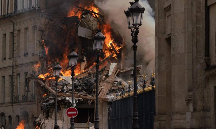 Paris’te korkunç patlama: Çok sayıda yaralı var