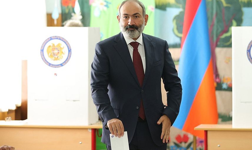 Paşinyan Oyların Yarısı Sayılmadan Zafer İlan Etti! Ermeni Halkına Teşekkür Etti
