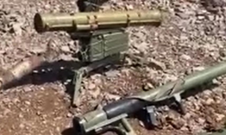 Pençe Kilit bölgesindeki operasyonlarda İsveç yapımı tanksavar ele geçirildi!