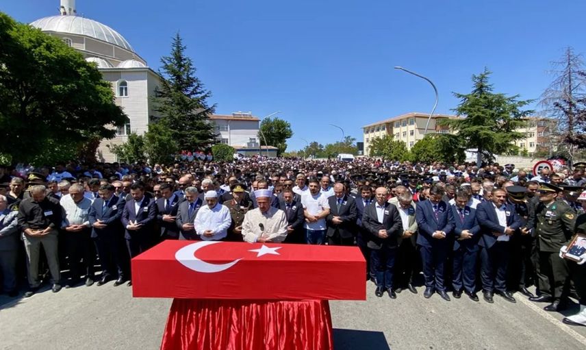Pençe-Kilit Harekatı'nda şehit olmuştu: Astsubay Habip Murat Alp, Kırşehir’de toprağa verildi
