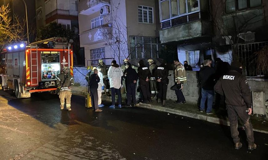 Pendik'te 4 Katlı Binada Yangın: Bacakları Olmayan Bir Vatandaş Yaşamını Yitirdi