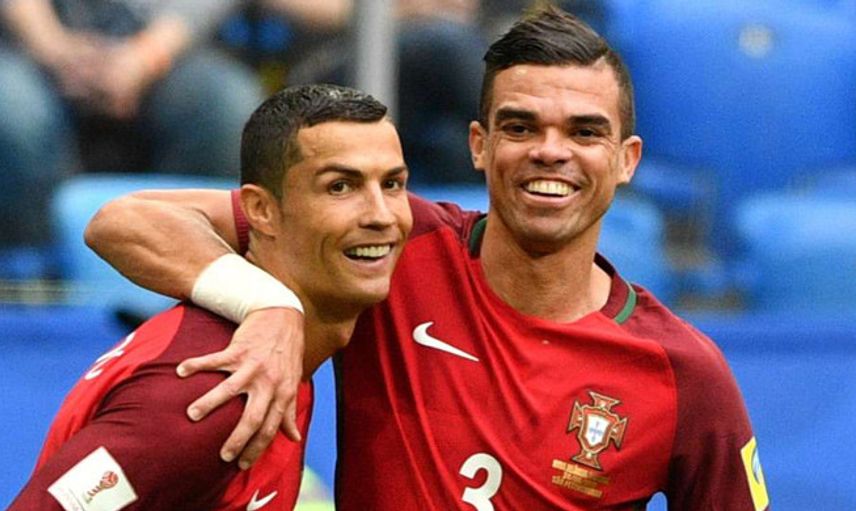 Pepe'den Cristiano Ronaldo'ya Destek!