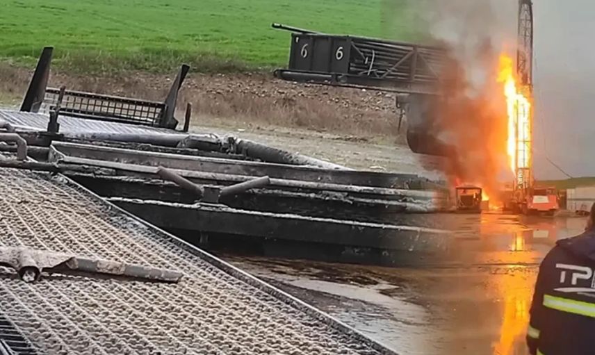 Petrol kuyusunda kritik patlama: 1 ölü, 1 yaralı