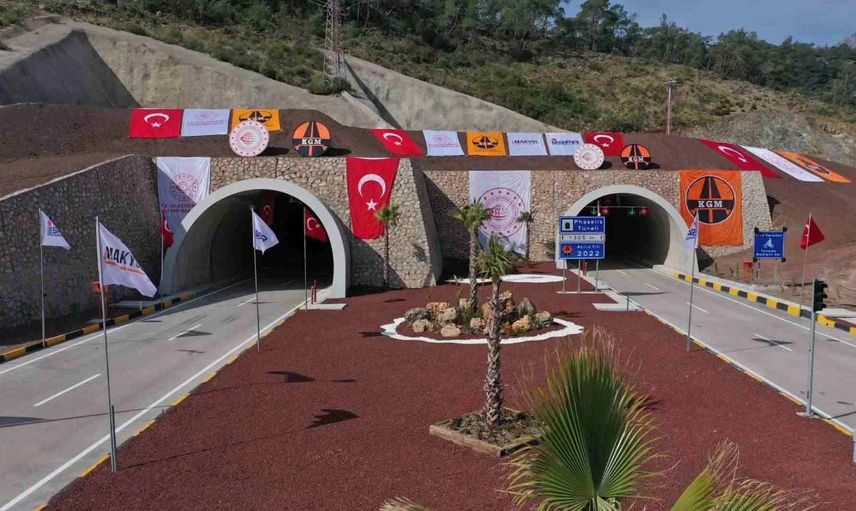 Phaselis tüneli nerede? Antalya Phaselis tüneli açıldı mı?