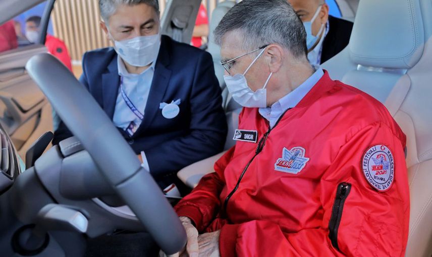 Prof. Dr. Aziz Sancar, TEKNOFEST'te TOGG'un Direksiyonuna Geçti!