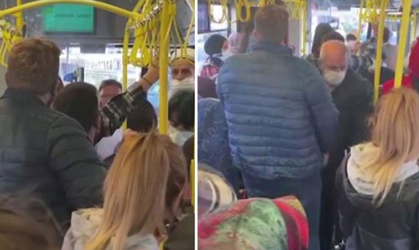 Psikolojisi Bozulan İETT Şoförü, Yolcuları Otobüsten İndirmeye Çalıştı!