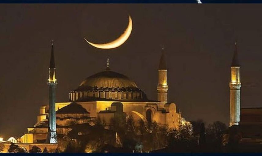 Ramazan Hilal'i görüldü mü? Rü’yet-i hilâl görüldü Süleymaniye’nin kandilleri yansın