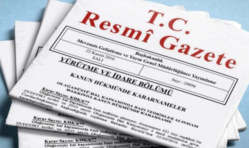 Resmi Gazete'de Yayımlandı:16 İle Yeni Vali Atandı!