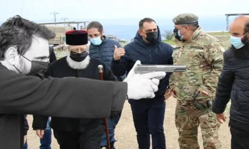 Rumlar silah talimi yaptı: Skandal eylemde yine onun parmağı var