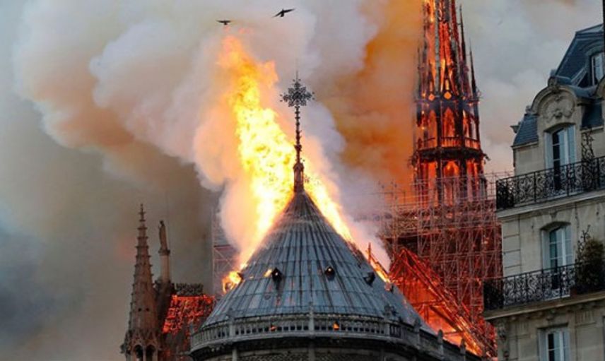 Rusya Ortodoks Kilisesi: Notre Dame Katedrali’nin Yanması Hristiyan Alemi İçin Büyük Bir Trajedi