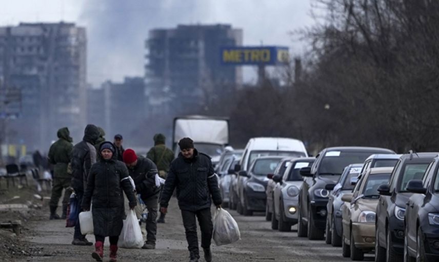 Rusya Savunma Bakanlığı Cumhurbaşkanı Erdoğan’ın talebiyle Mariupol'dan insani koridor açıldığını belirtti