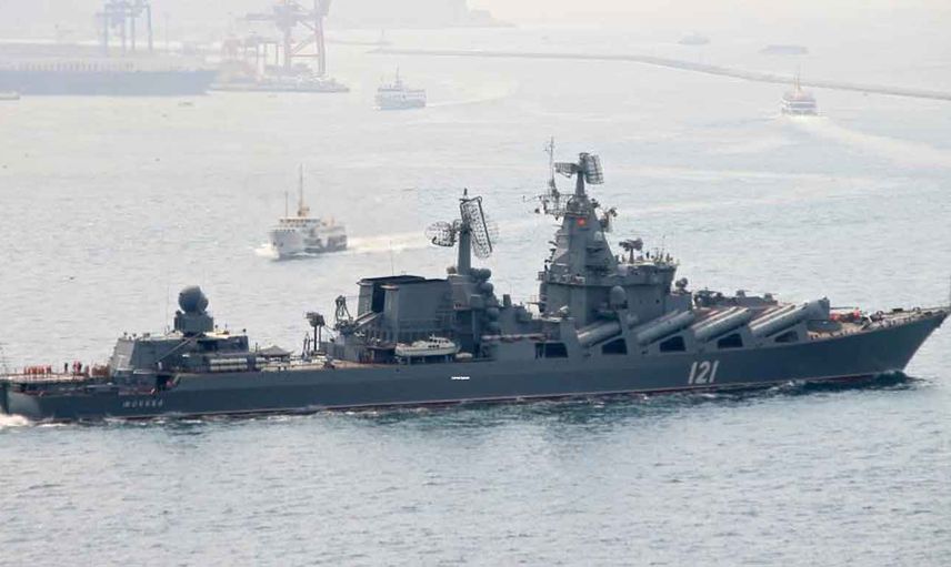Rusya-Ukrayna Savaşının boyutunu değiştirecek gelişme: Ukrayna'nın Neptün füzeleriyle vurduğu Moskova Kruvazörü battı!