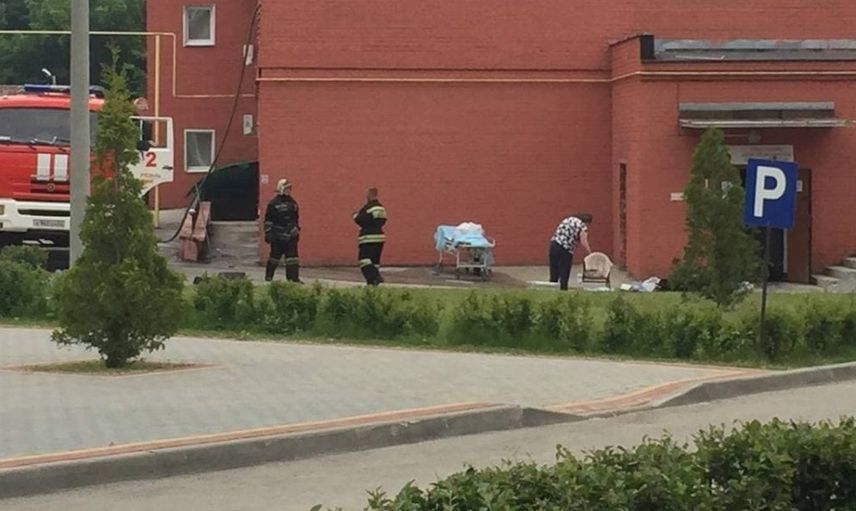 Rusya’da Pandemi Hastanesinde Çıkan Yangın Paniğe Neden Oldu