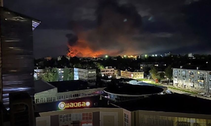 Rusya Ukrayna’yı İHA'larla Hedef Aldı