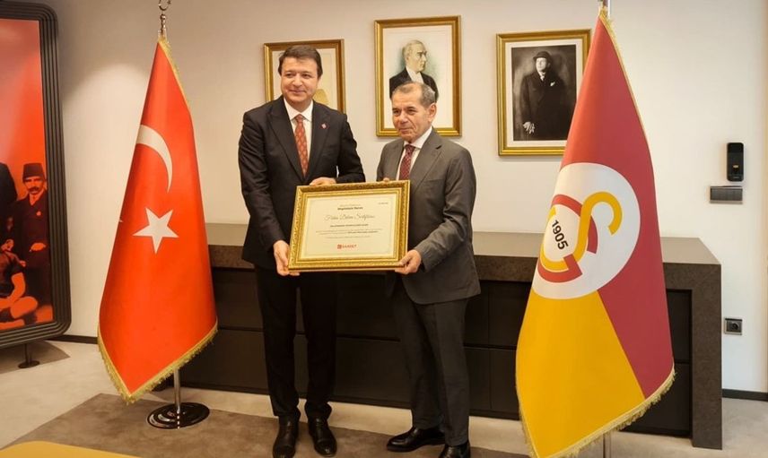 Saadet Partisi Genel Başkanı Arıkan'dan Galatasaray'a Ziyaret