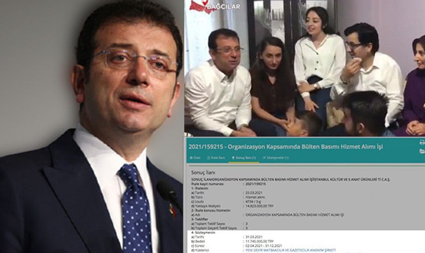 Saadet Partisi'ne Ekrem İmamoğlu Tarafından İhale Kıyağı