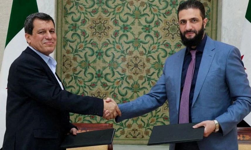ŞAM–SDG hattında anlaşma: Silahlar susacak, yapılar Şam'a bağlanacak
