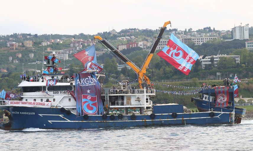 Şampiyon Trabzonspor, şampiyonluğunu kutluyor: Donanma yola çıktı!