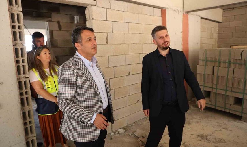 Samsun meteoroloji 10. bölge müdürlüğü binası inşaatı devam ediyor