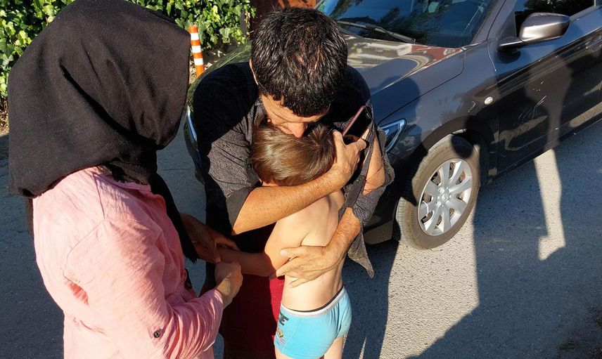 Samsun'da, çocukları denizde kayboldu sandılar, hayatları kabusa döndü! Sonuç ise bambaşka çıktı!