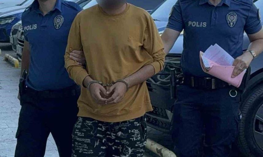 Samsun'da kediye tekme atan şahıs yakalandı