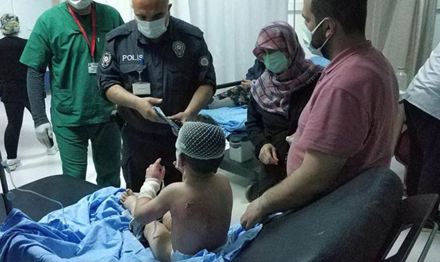 Samsun’da Mangala Benzin Dökülmesi Sonucu 1'i Çocuk 2 Kişi Yaralandı