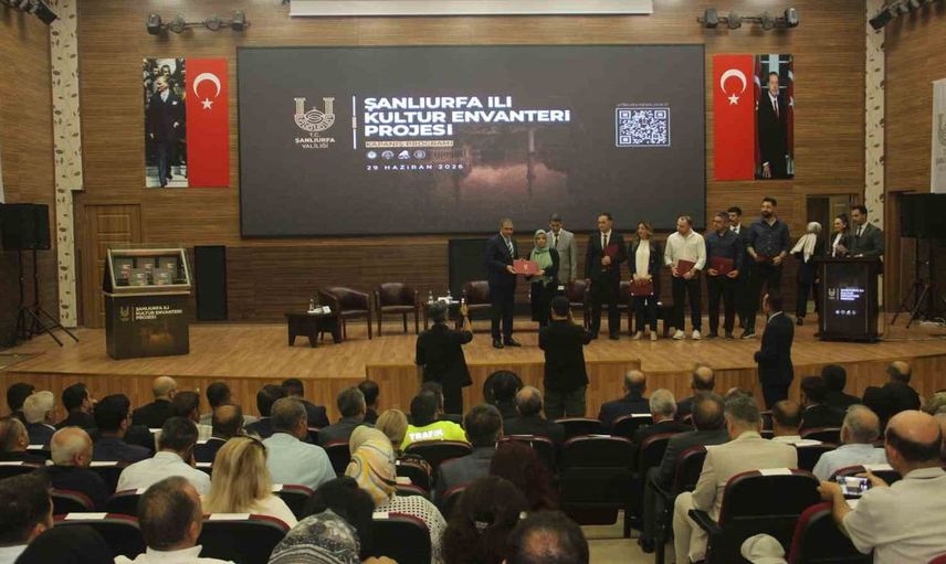 Şanlıurfa'da kültür envanteri projesi başarıyla tamamlandı