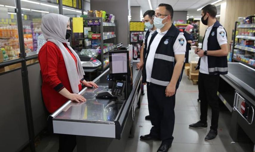 Şanlıurfa’da Zabıta Ekipleri Zincir Marketlere Bilgilendirme Yaptı