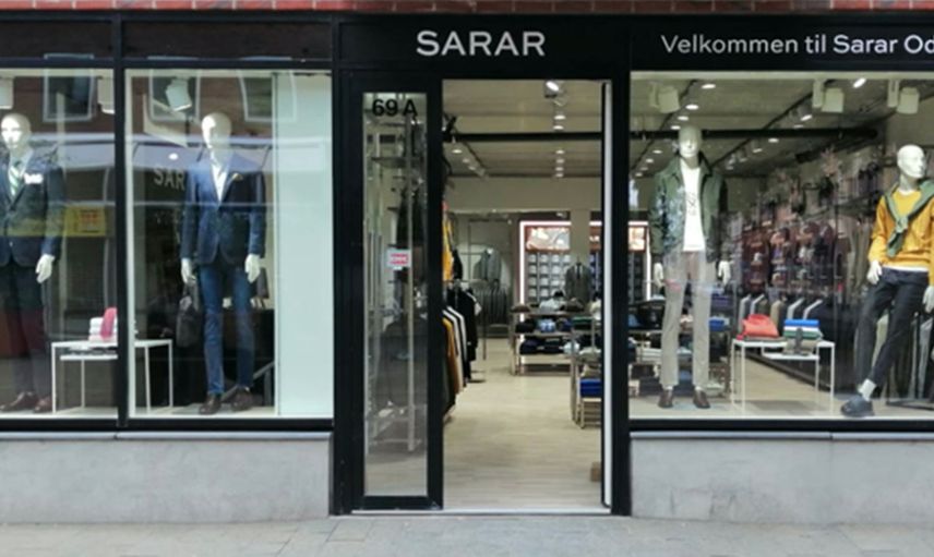 SARAR Danimarka mağazası Odense şehrinde açıldı